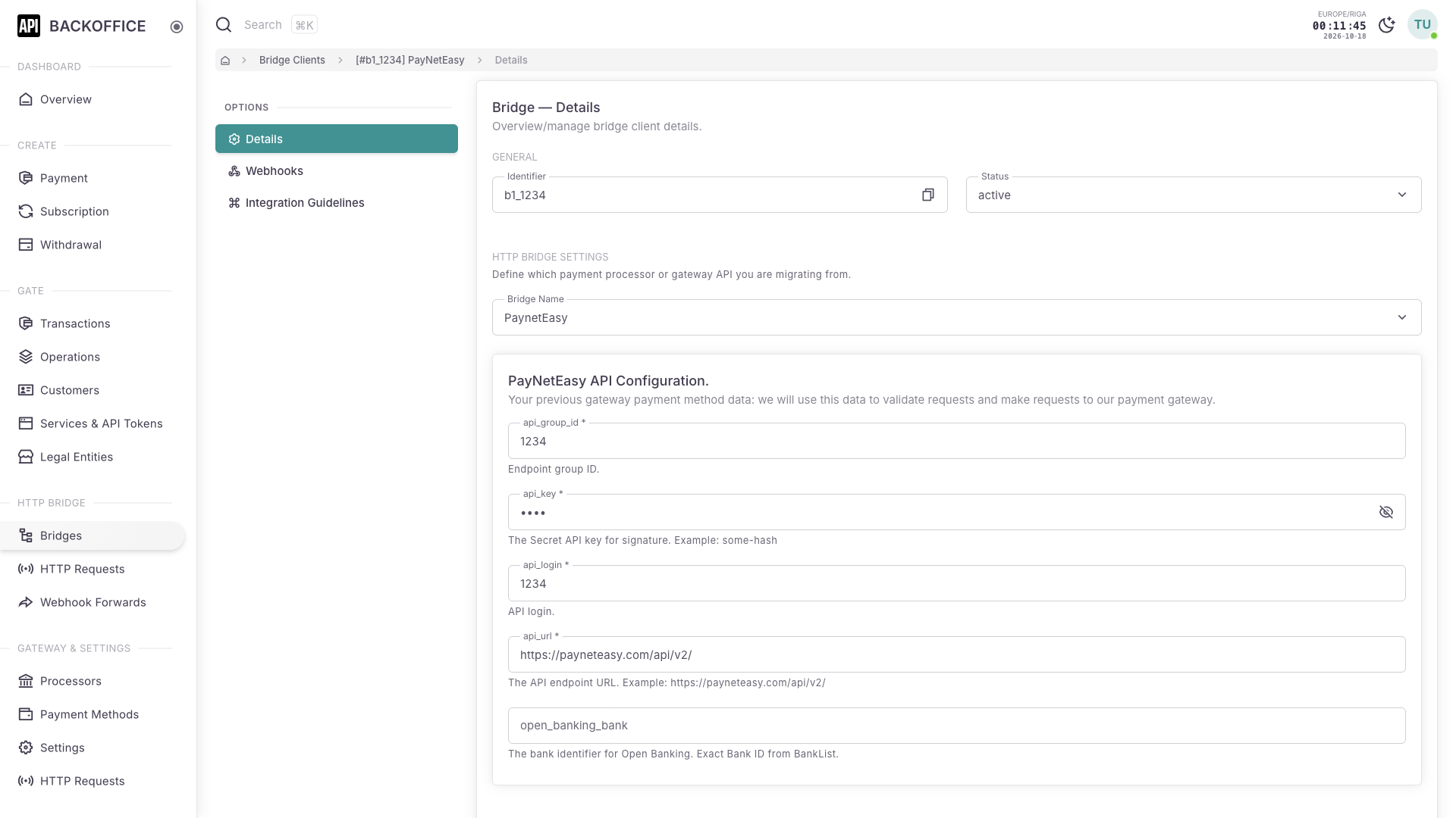 Merchant Backoffice - Light Theme 7